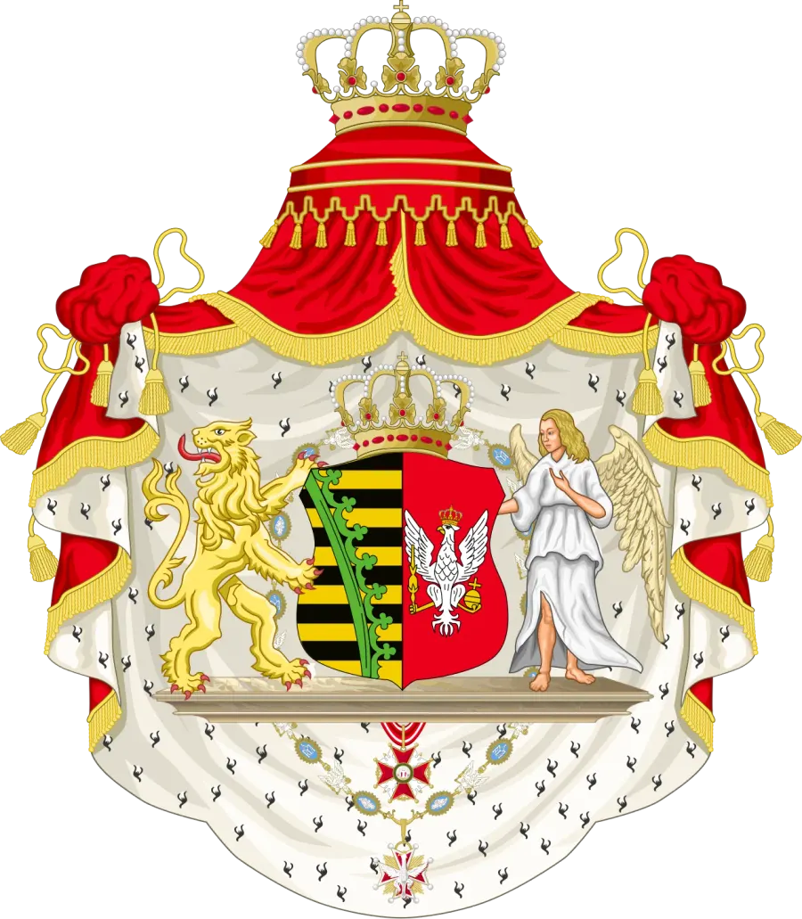 La carte Duché de Varsovie