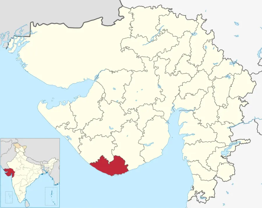 The Gir Somnath district card