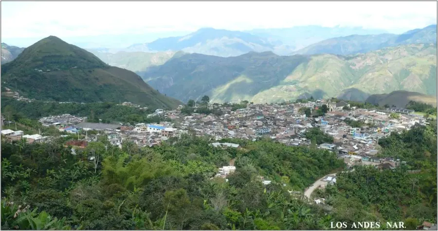 The Los Andes, Nariño card