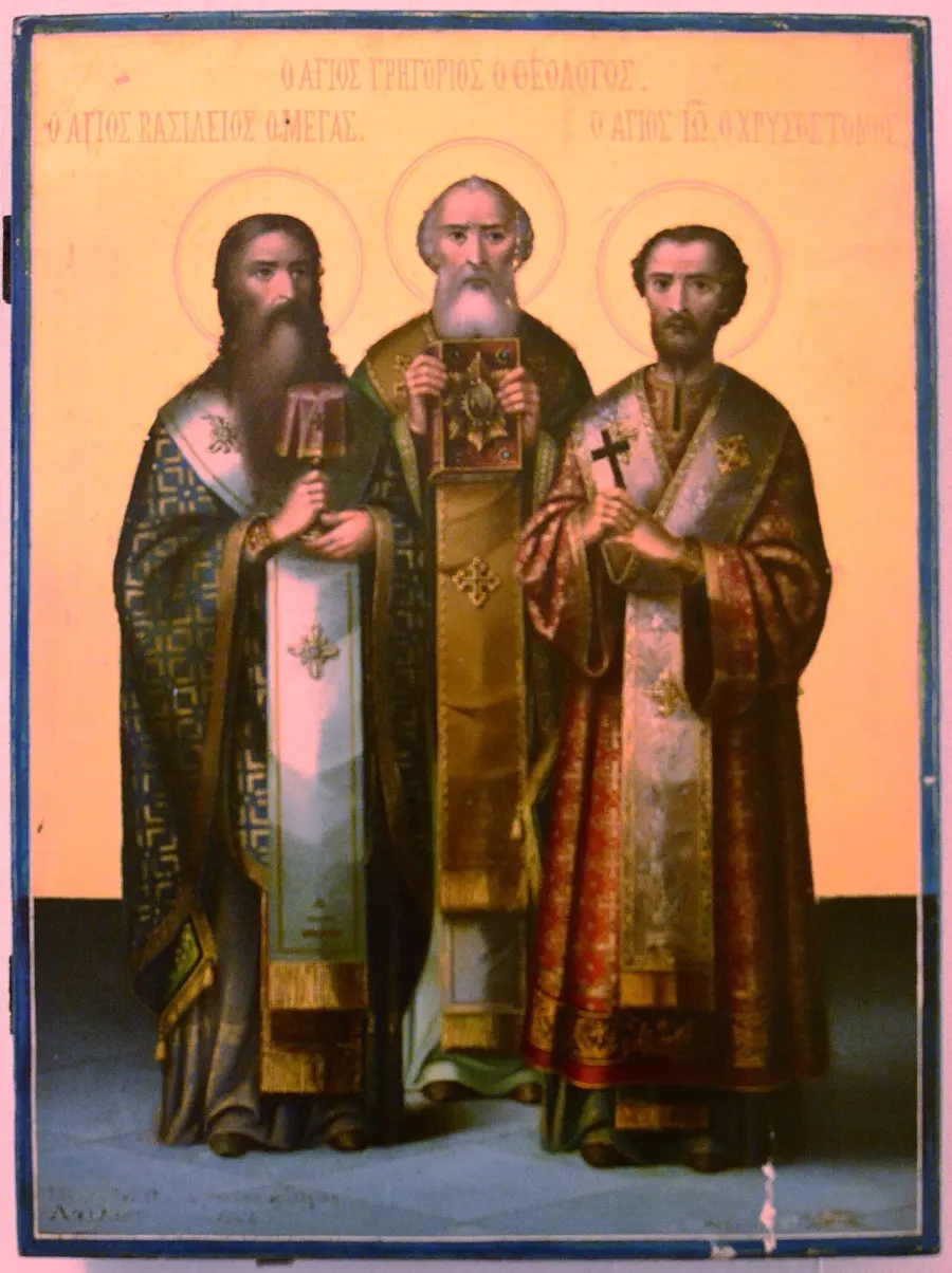 The Three Holy Hierarchs card
