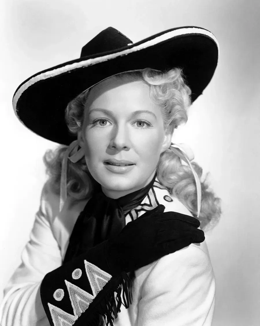 La carte Betty Hutton