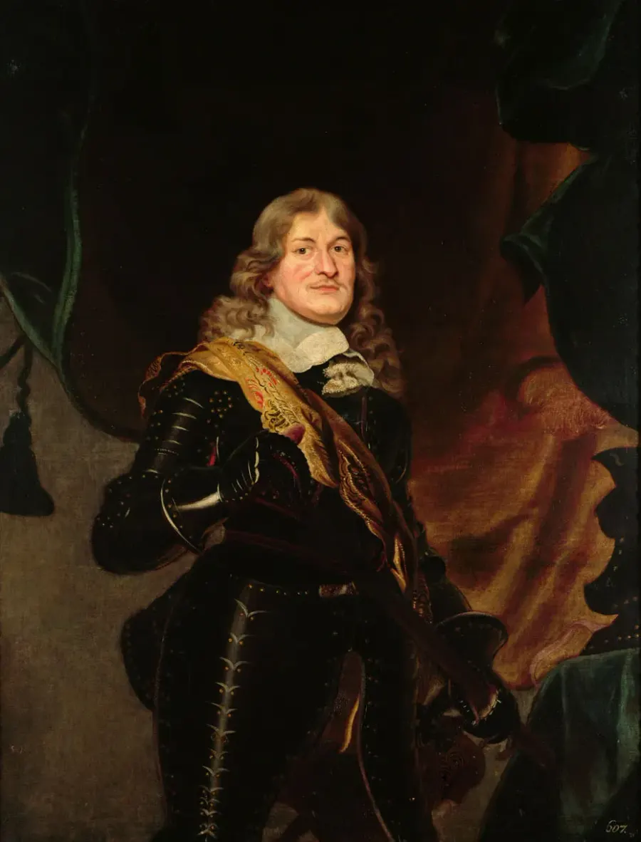 La carte Frédéric-Guillaume Ier de Brandebourg