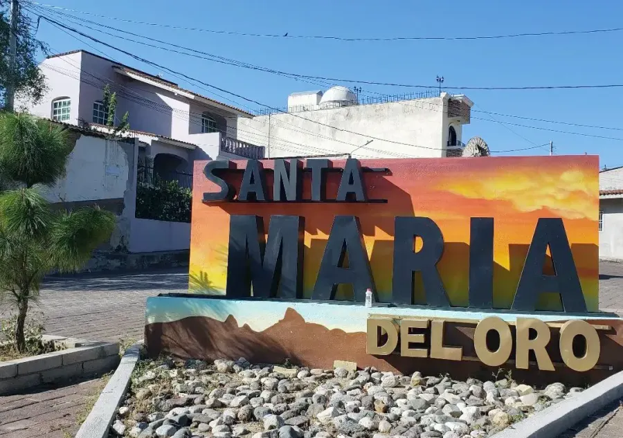 The Santa María del Oro, Jalisco card