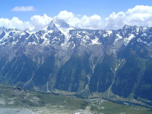 La carte Bietschhorn