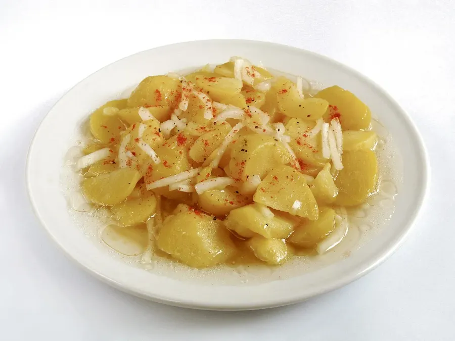 The Potato salad card