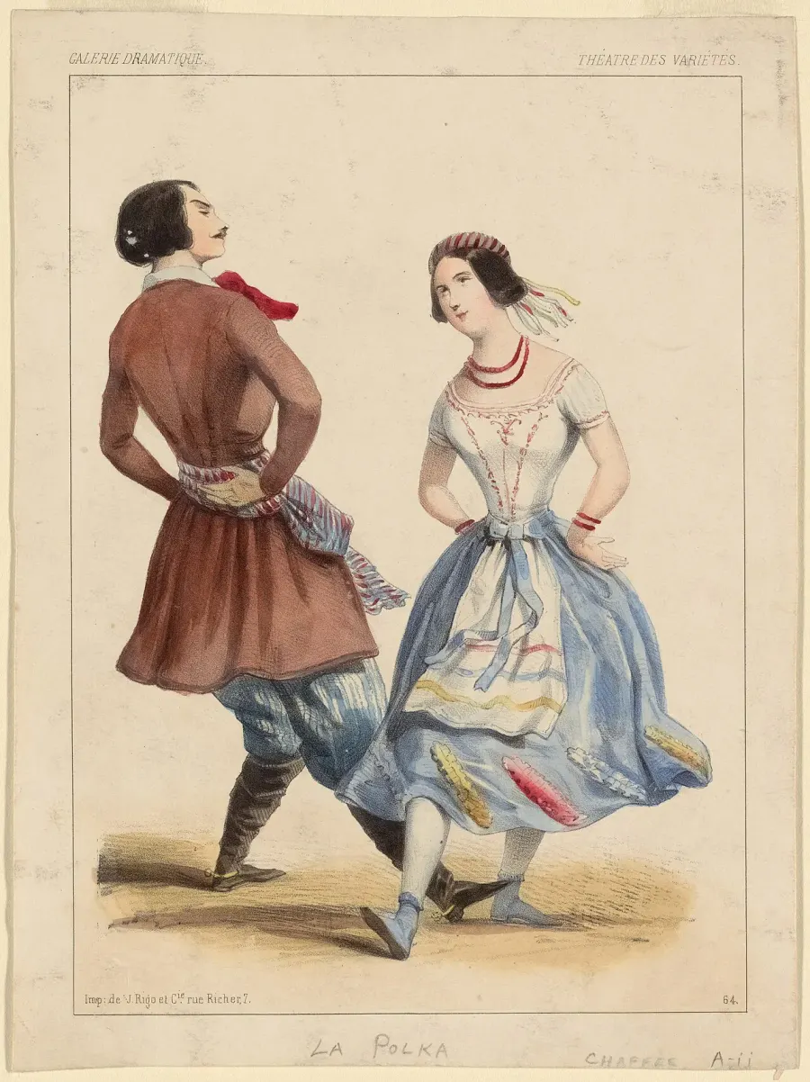 La carte Polka