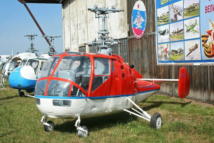 La carte Kamov Ka-15