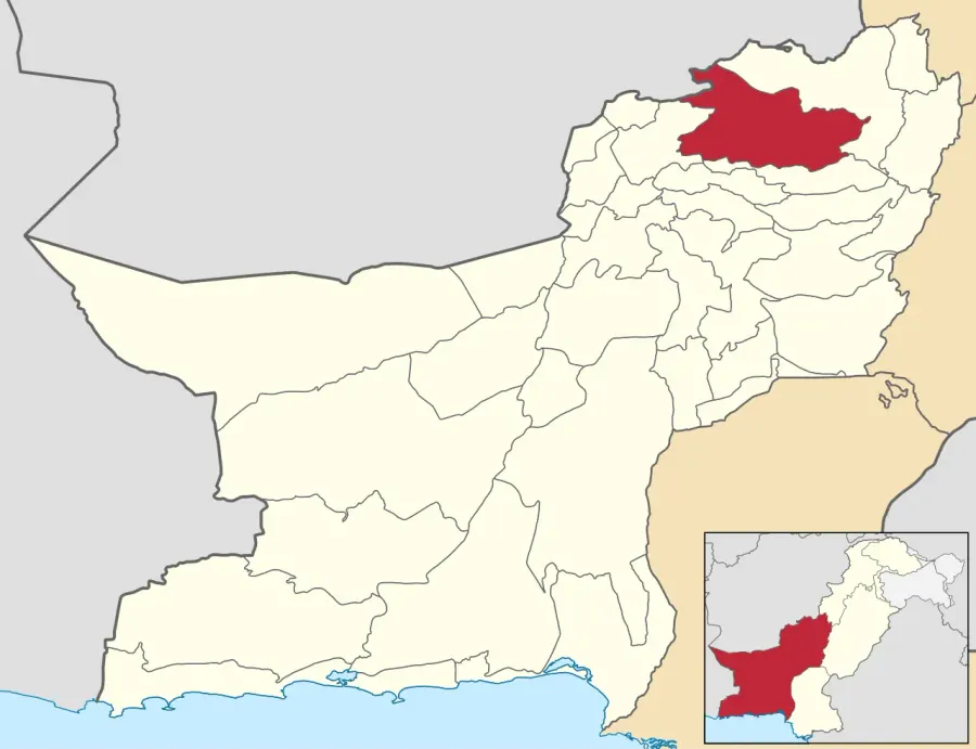 The Killa Saifullah District card