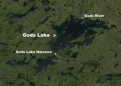 The Gods Lake card