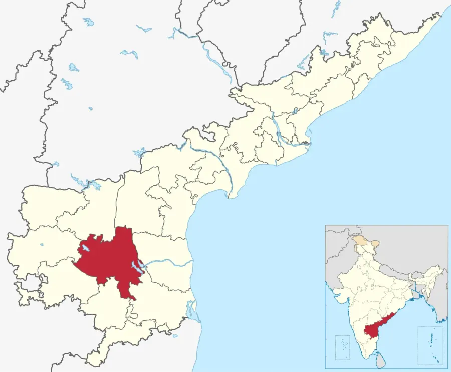 La carte District de Kadapa