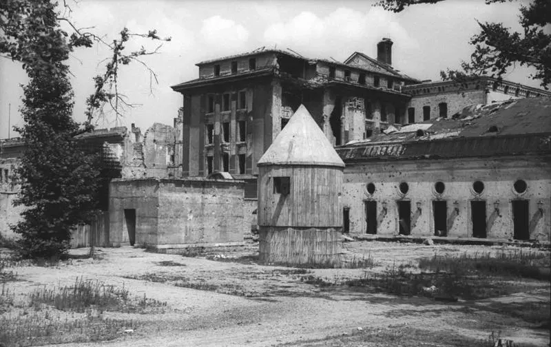 La carte Führerbunker