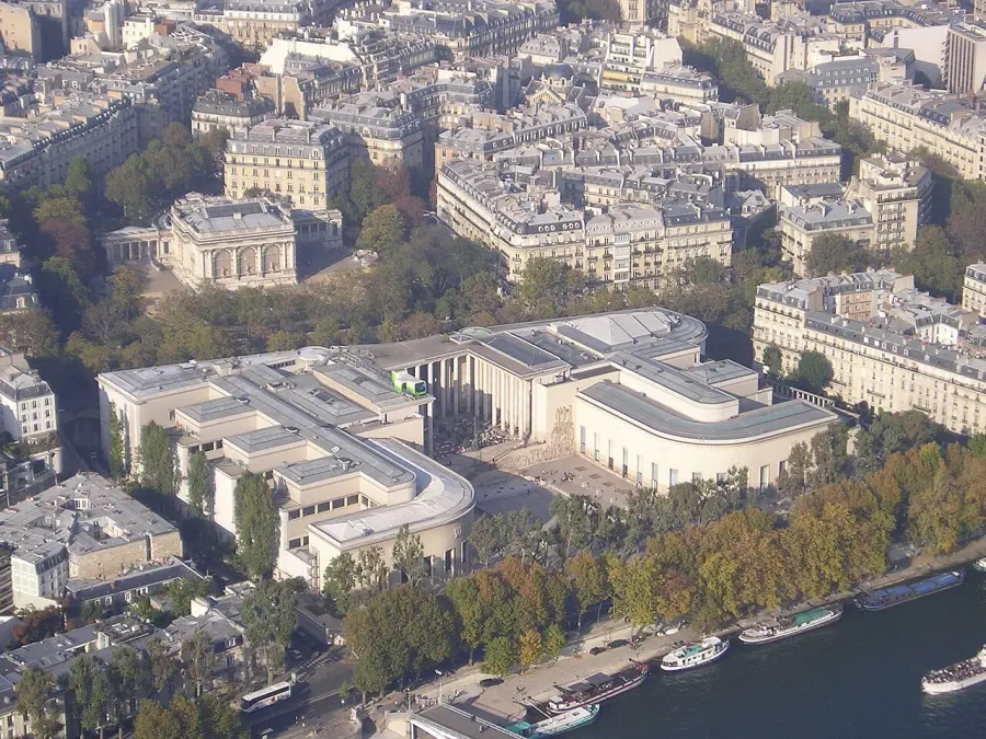 La carte Palais de Tokyo