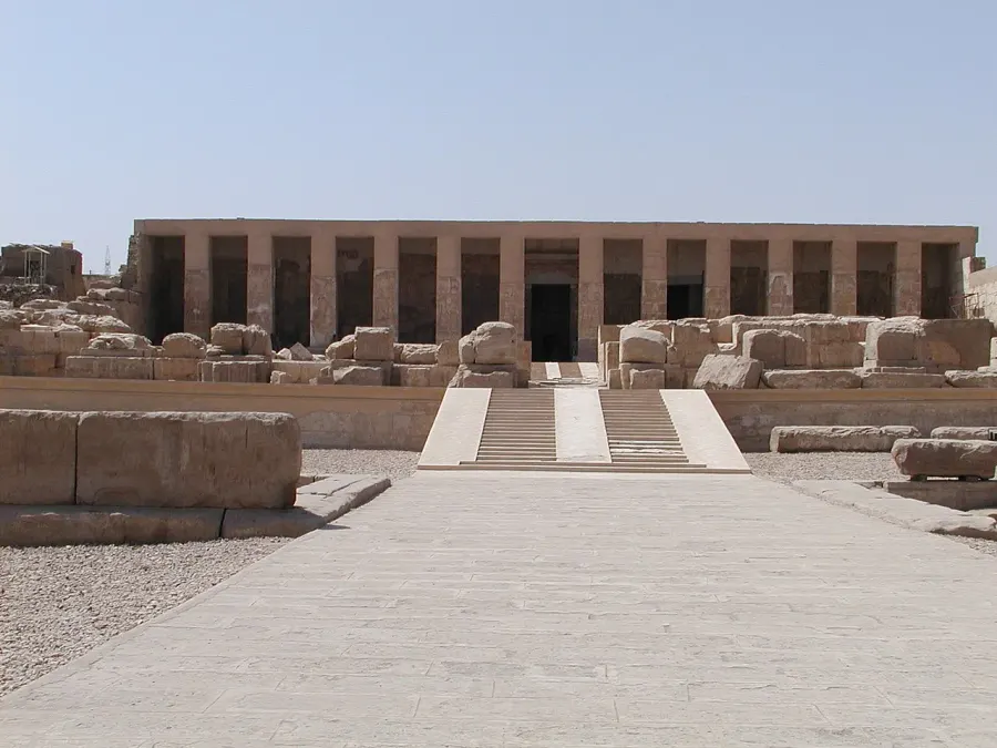 La carte Temple funéraire de Séthi Ier