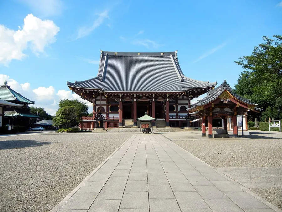 La carte Honmon-ji