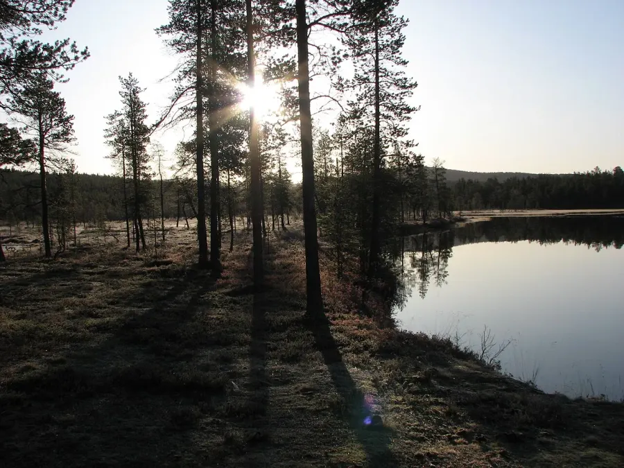 La carte Parc national Urho Kekkonen
