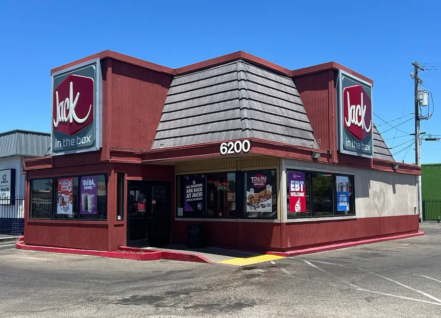 La carte Jack in the Box