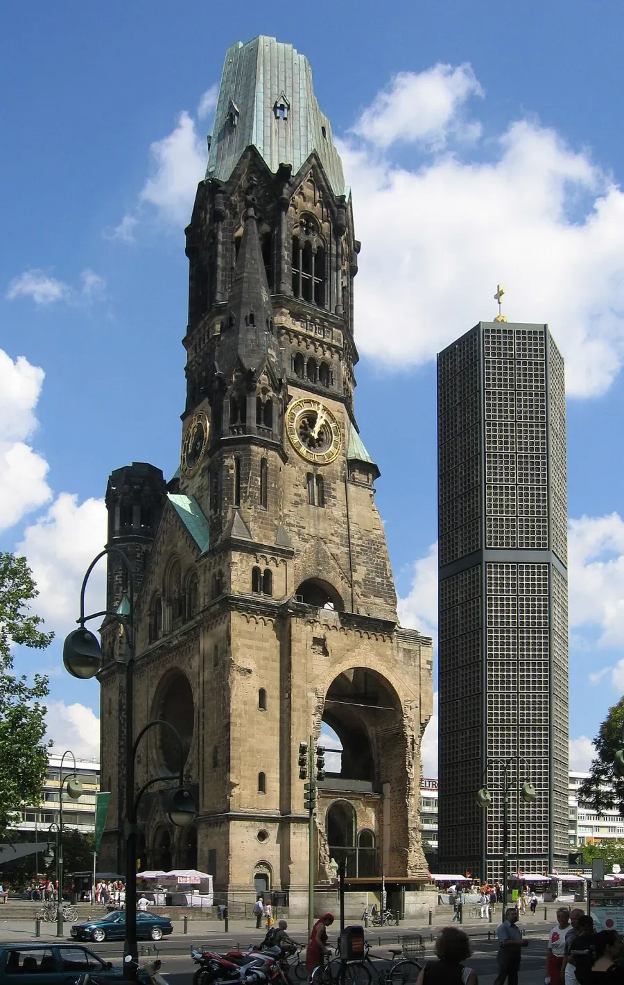 La carte Église du Souvenir de Berlin