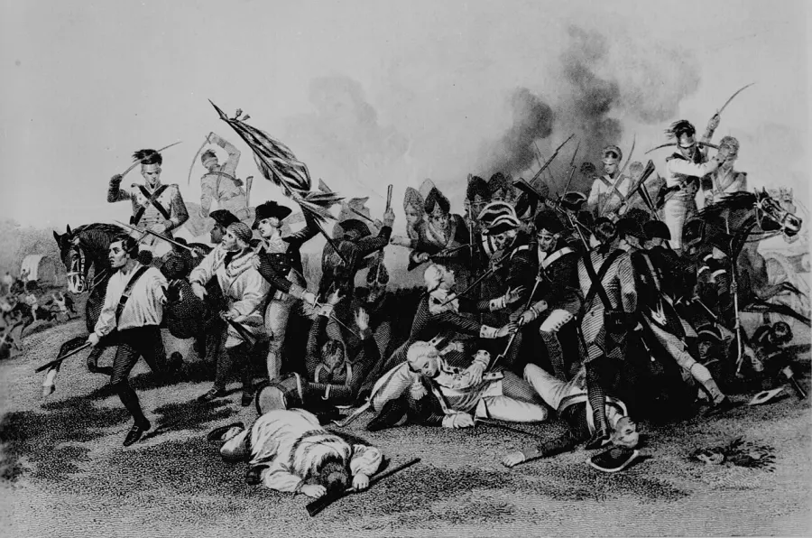 The Battle of Camden card