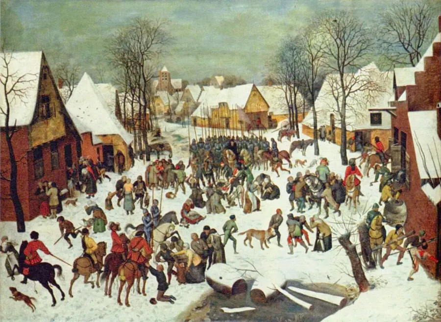 La carte Jour des Saints Innocents