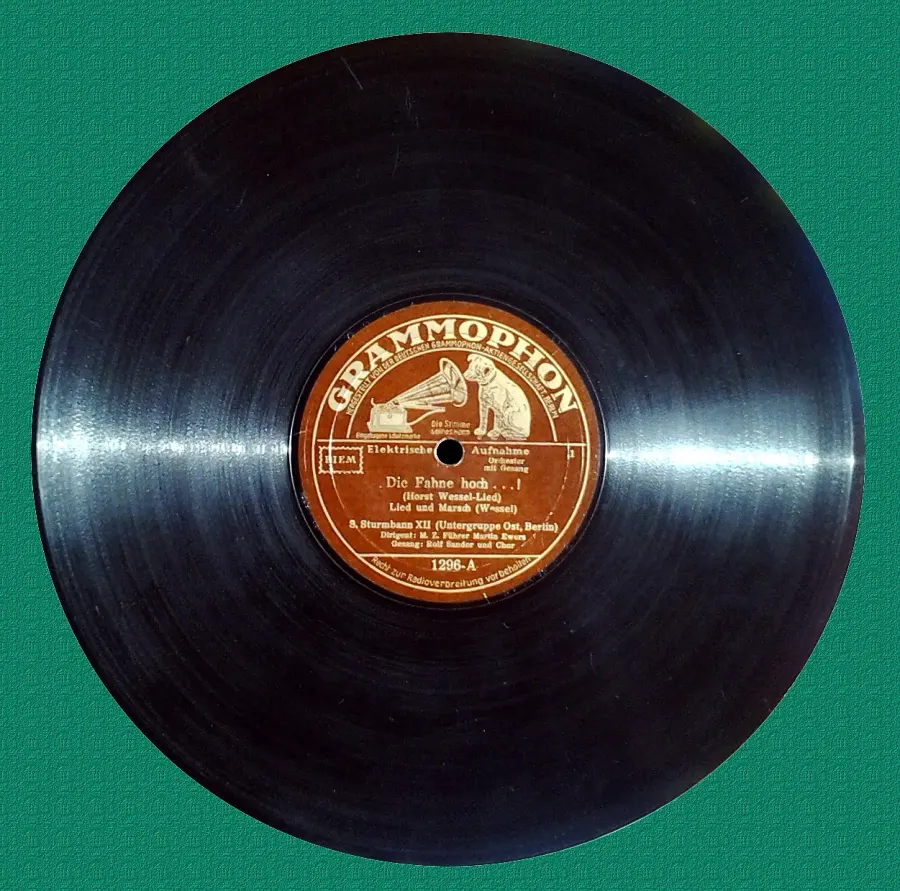 La carte Horst-Wessel-Lied