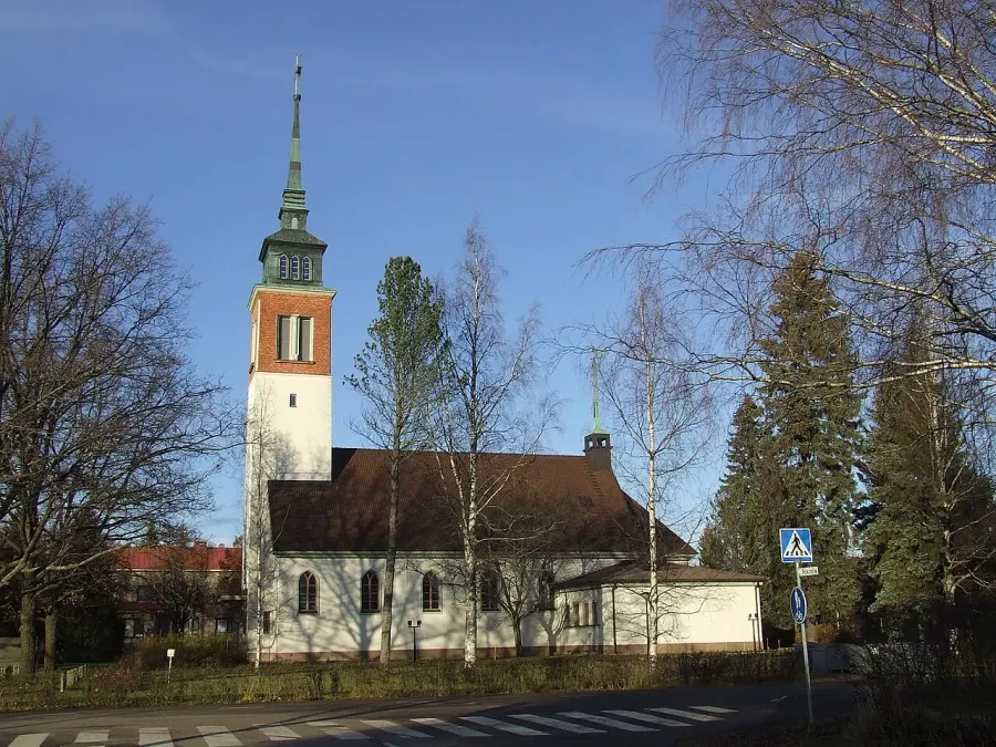 La carte Église de Myllykoski