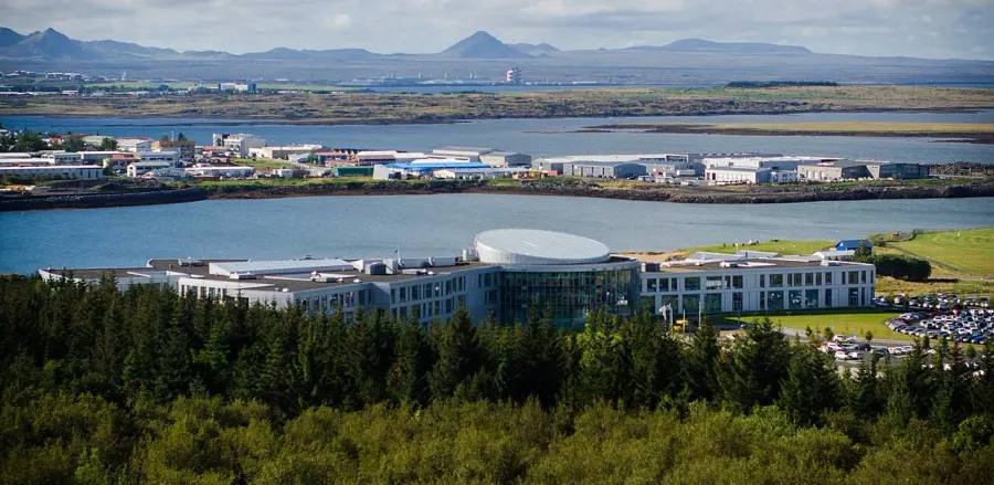 La carte Université de Reykjavik