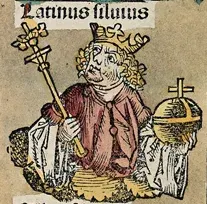 The Latinus Silvius card