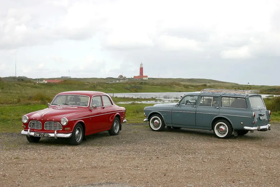 The Volvo Amazon card