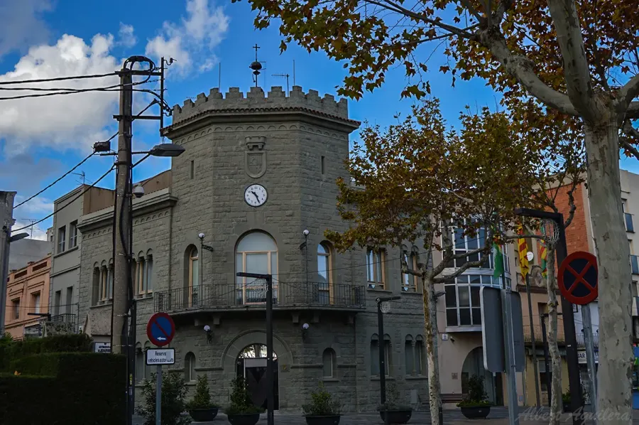 La carte Parets del Vallès