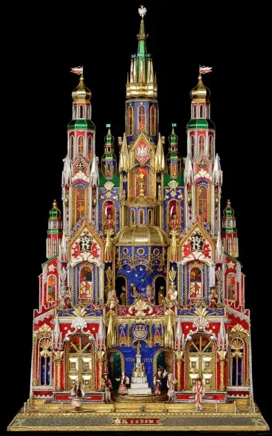 The Kraków szopka card