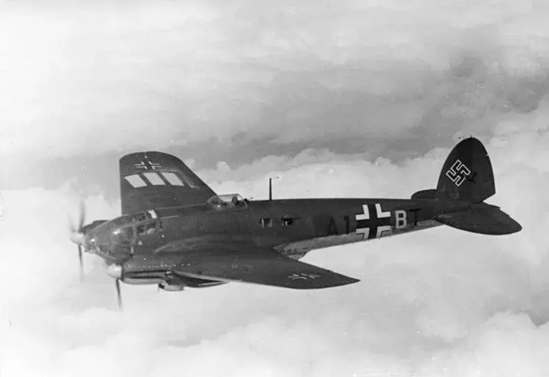 La carte Heinkel He 111