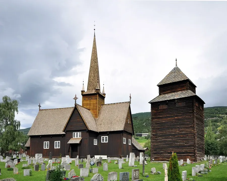 La carte Église de Vågå