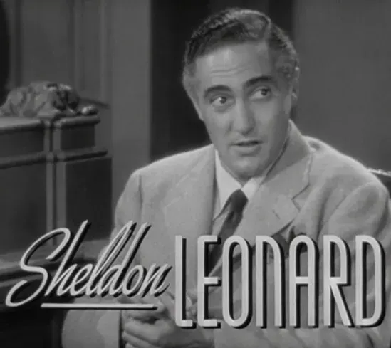 The Sheldon Leonard card