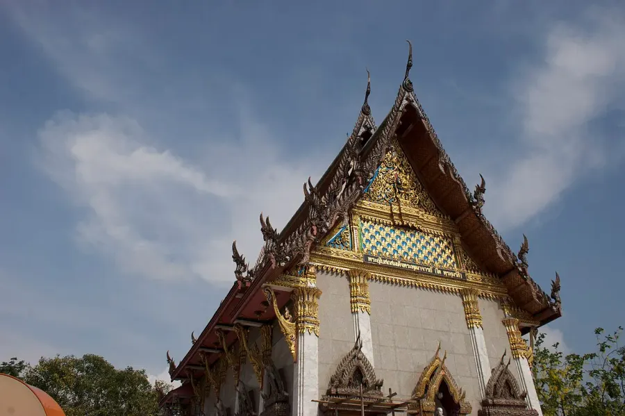 The Wat Intharawihan card