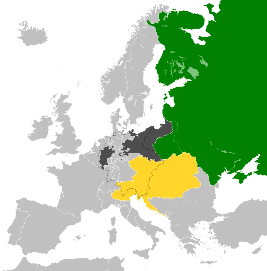 La carte Sainte-Alliance