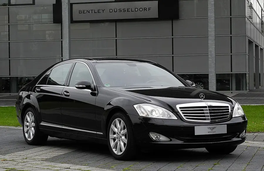 The Mercedes-Benz S-Class card