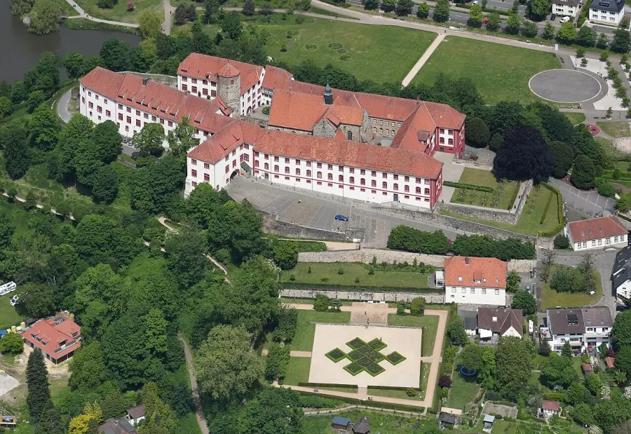 La carte Château et abbaye d'Iburg
