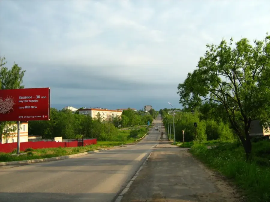 The Kolchugino, Vladimir Oblast card