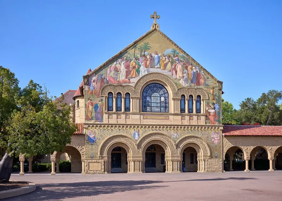 The Stanford Memorial Church card