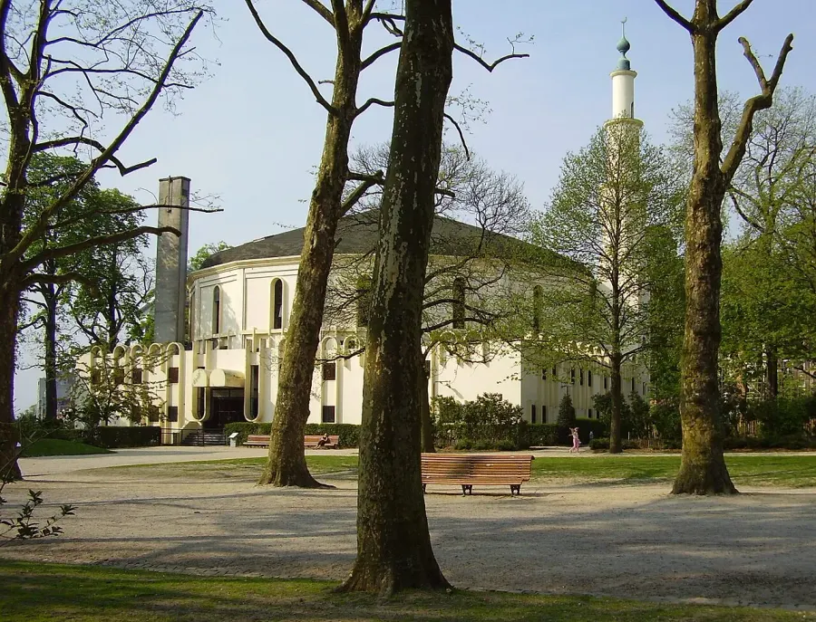 La carte Grande mosquée de Bruxelles