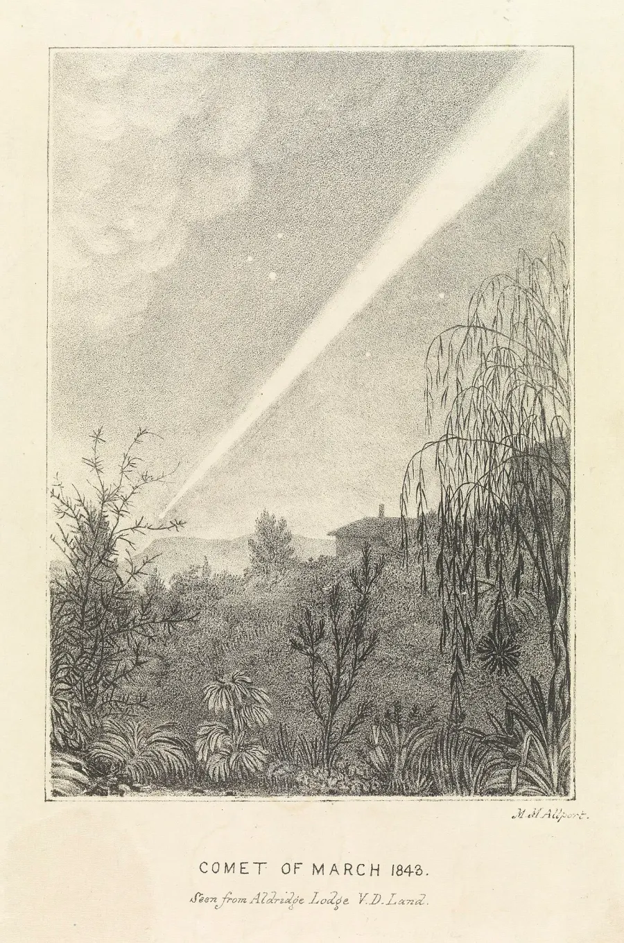 La carte C/1843 D1