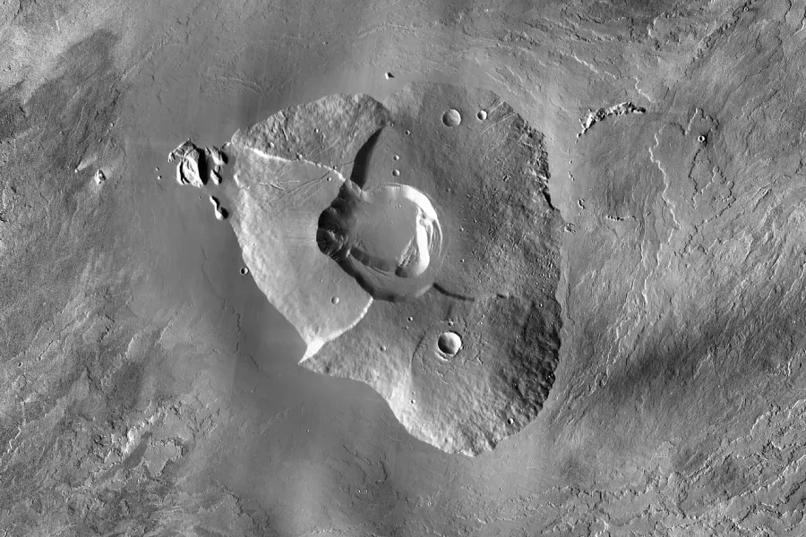 The Tharsis Tholus card