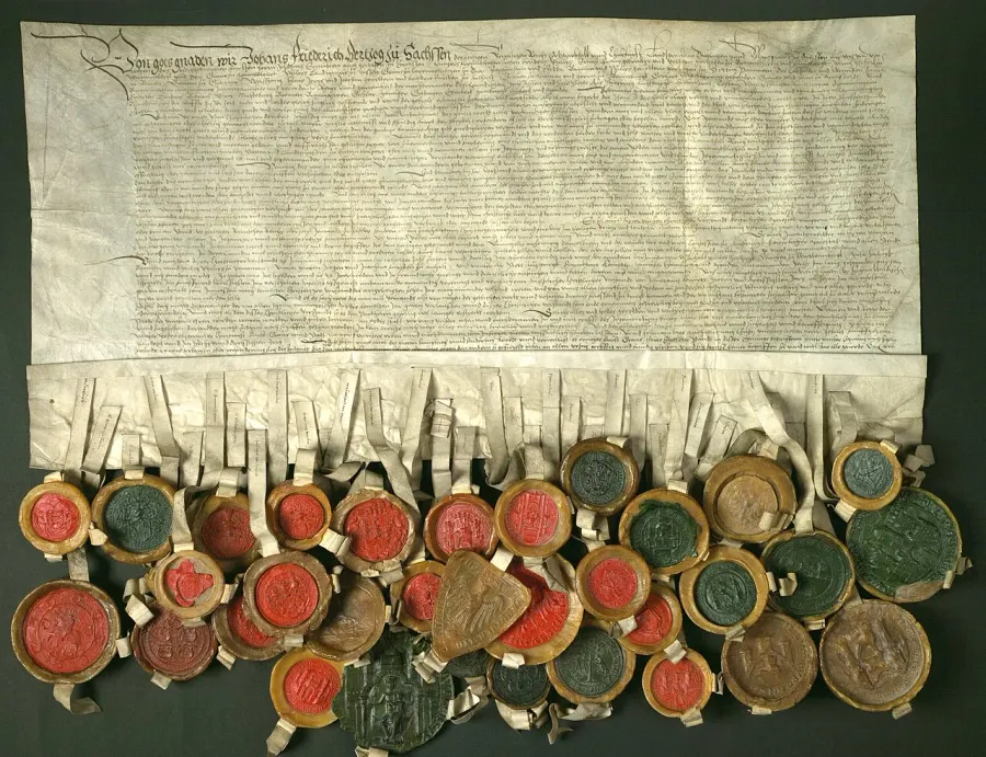 The Schmalkaldic League card