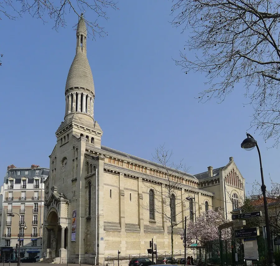 La carte Église Notre-Dame-d'Auteuil
