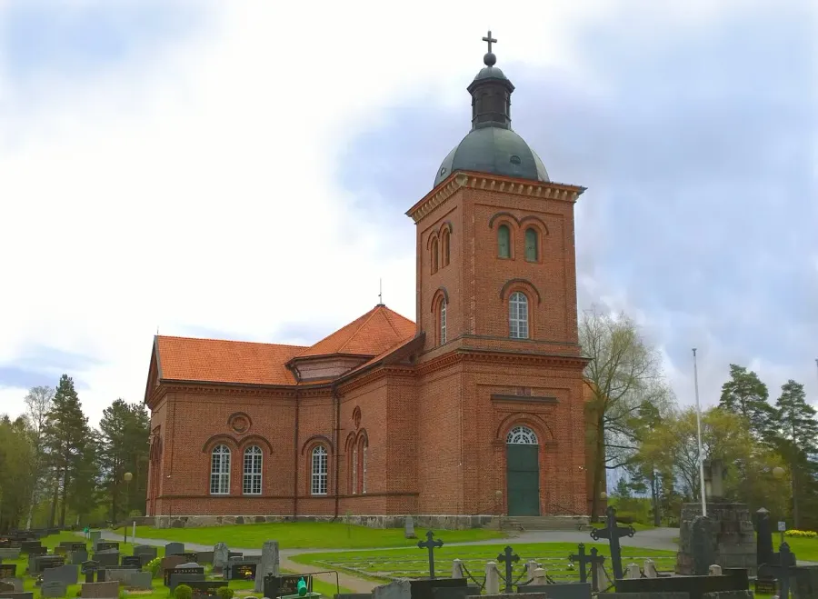 La carte Église de Mouhijärvi