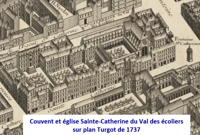 The Couvent Sainte-Catherine-du-Val-des-Écoliers card