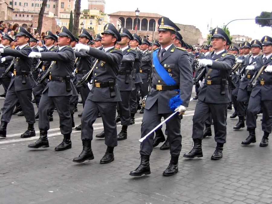 The Guardia di Finanza card