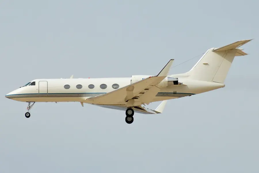 La carte Gulfstream III