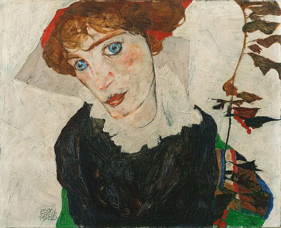The Portrait of Wally card