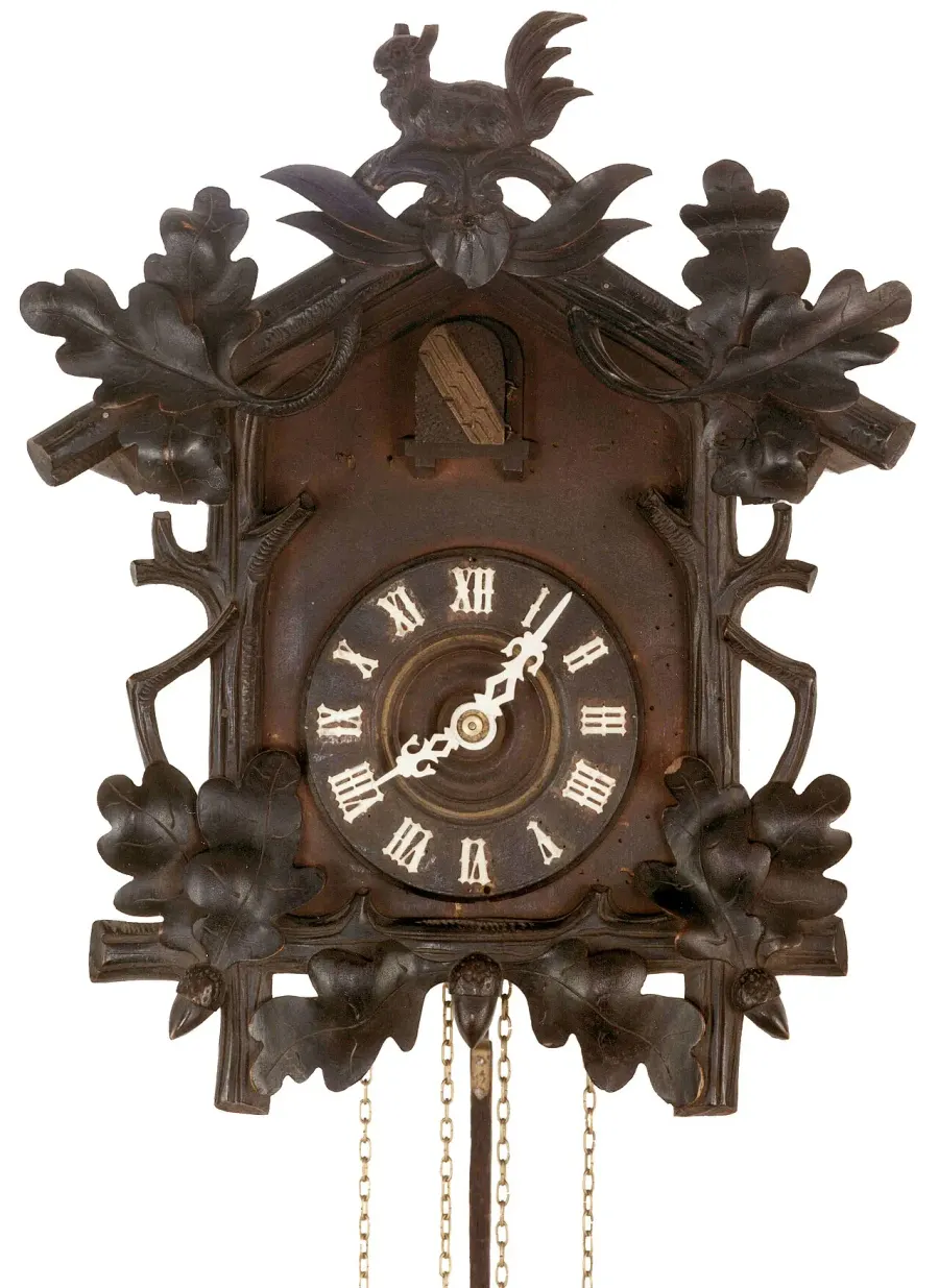 The Cuckoo clock card